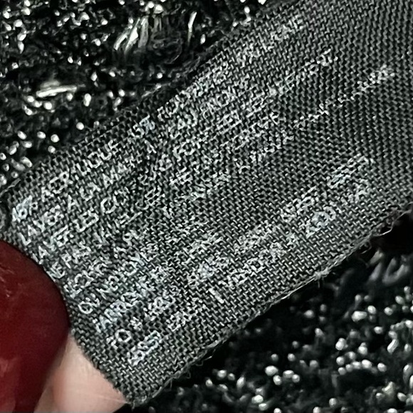 Club Monaco Boucle Sweater Womens SZ Large Wool Blend Long Sleeve VNeck Metallic - Picture 12 of 12